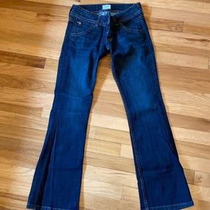 Hudson flare bottom jeans